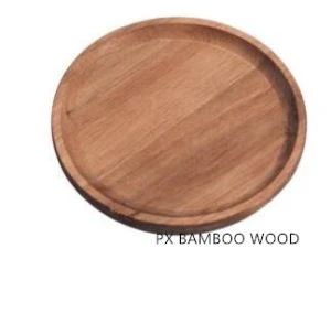 סין הספק היפני סגנון עגול Acacia עץ סושי מגש